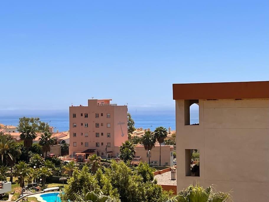 Benalmadena Costa Malaga Apartamento Muy Acogedor Con Vistas Al Mar Terraza Gigante Para Verano E Invierno Parking Ngoại thất bức ảnh
