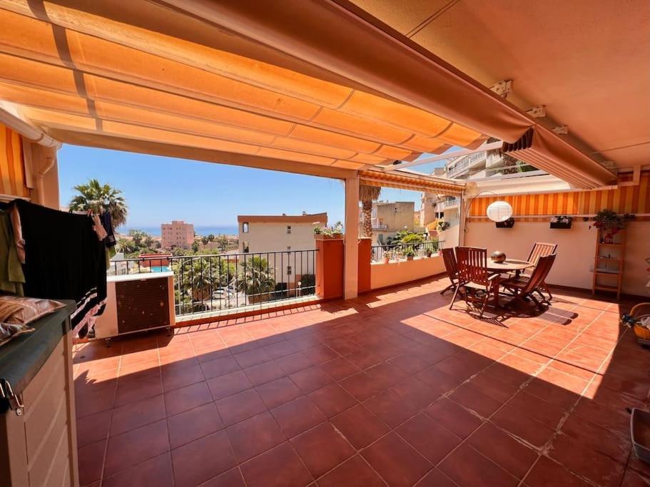 Benalmadena Costa Malaga Apartamento Muy Acogedor Con Vistas Al Mar Terraza Gigante Para Verano E Invierno Parking Ngoại thất bức ảnh