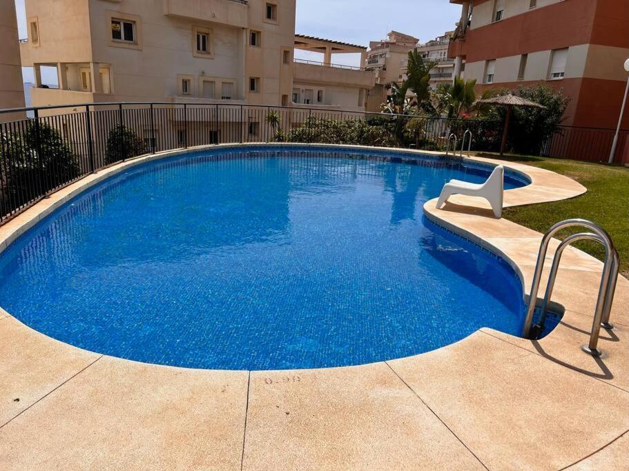 Benalmadena Costa Malaga Apartamento Muy Acogedor Con Vistas Al Mar Terraza Gigante Para Verano E Invierno Parking Ngoại thất bức ảnh