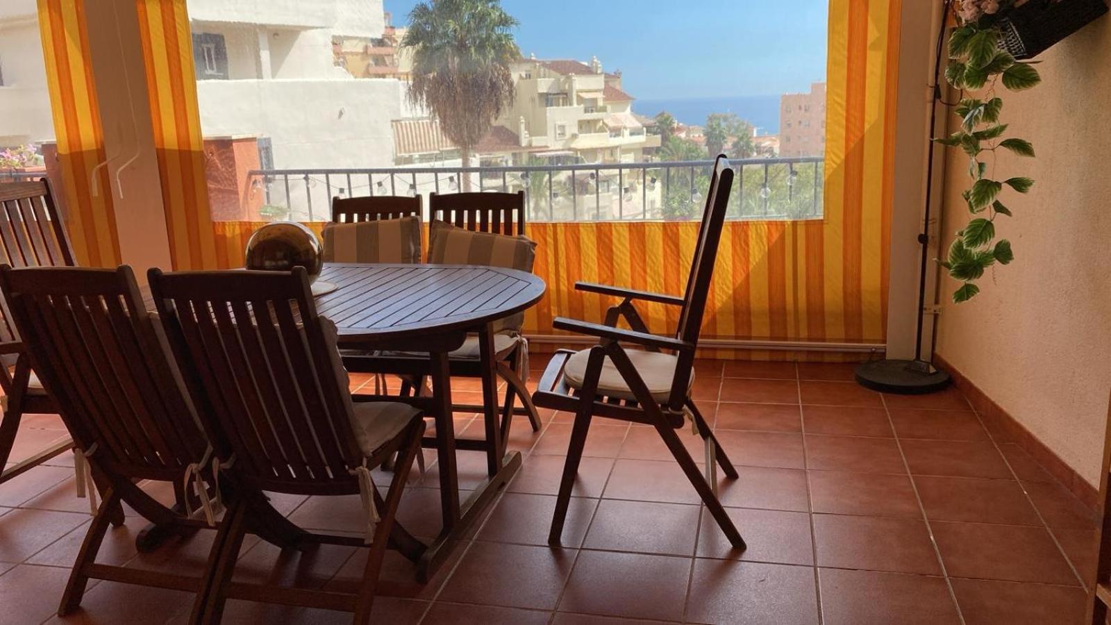 Benalmadena Costa Malaga Apartamento Muy Acogedor Con Vistas Al Mar Terraza Gigante Para Verano E Invierno Parking Ngoại thất bức ảnh